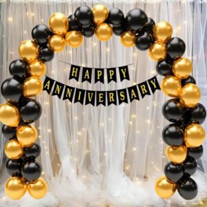 Midlinkerz Anniversary Decoration kit Combo - 32 Pcs for Anniversary Decor
