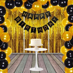 MIDLINKERZ Printed Happy Birthday Decoration kit Combo - 35 Pcs for Birthday Decor (Set of 33)
