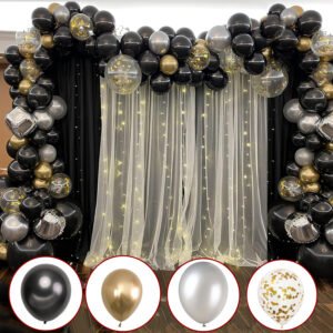 MIDLINKERZ \ Happy Birthday Decoration kit items Combo 89 Pcs for Birthday combo pack (Set of 89)