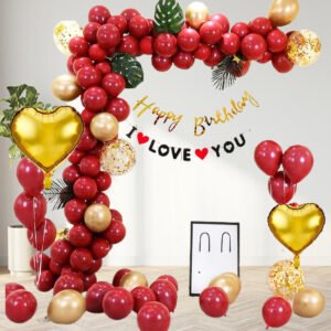 MIDLINKERZ Happy Birthday Decoration kit Combo - 47 Pcs for Birthday Decor  (Set of 47)