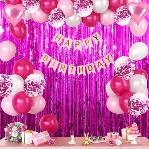 MIDLINKERZ Printed Happy Birthday Decoration kit Combo - 33 Pcs for Birthday Decor (Set of 33)
