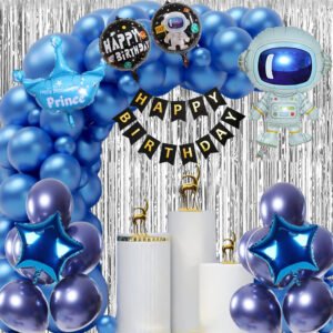 Midlinkerz Space Theme Birthday Decoration (Set of 63)
