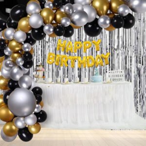 Midlinkerz Happy Birthday Decoration kit Combo 45 Pcs for Birthday Decor (Set of 45)