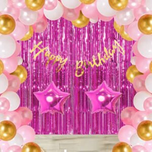 MIDLINKERZ Printed Happy Birthday Decoration kit Combo - 37 Pcs for Birthday Decor  (Set of 37)