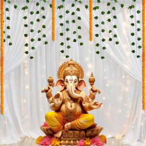 Midlinker 14Pcs Haldi Decoration, Diwali Decoration for Home Decor, Navratri Decoration Items