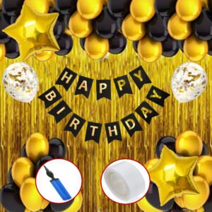 Midlinkerz Bachelorette Party Decorations Kit, Bridal Shower Supplies & Engagement Decor (Set of 61)