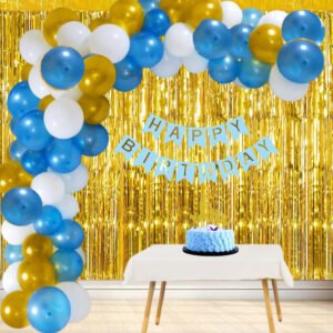 MIDLINKERZ Printed Happy Birthday Decoration kit Combo 33 Pcs for Birthday Decor  (Set of 33)