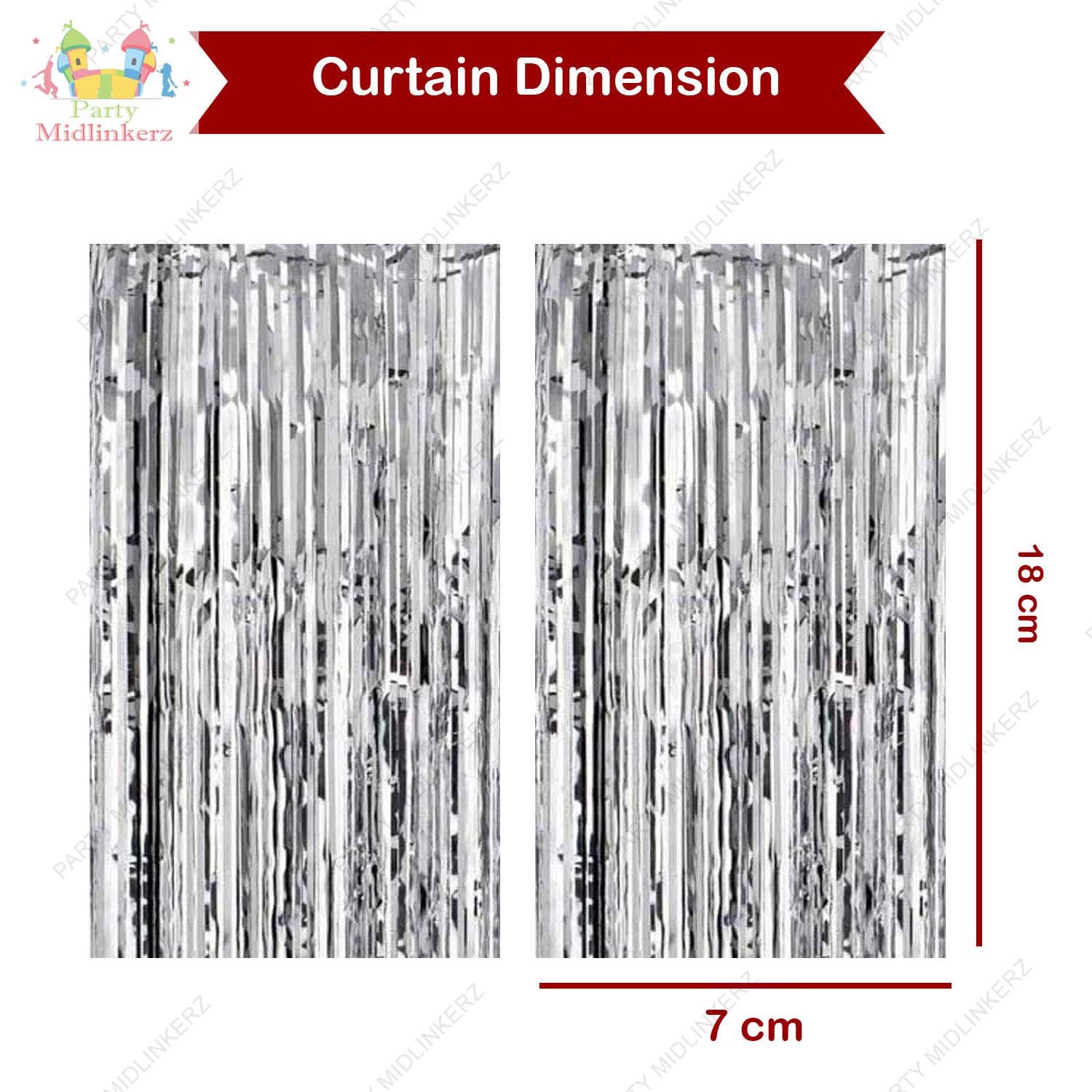 PARTY MIDLINKERZ Birthday Decoration for Girls, Happy Birthday Foil Balloon Kit Combo With Donuts (Set of 64) - Image 3