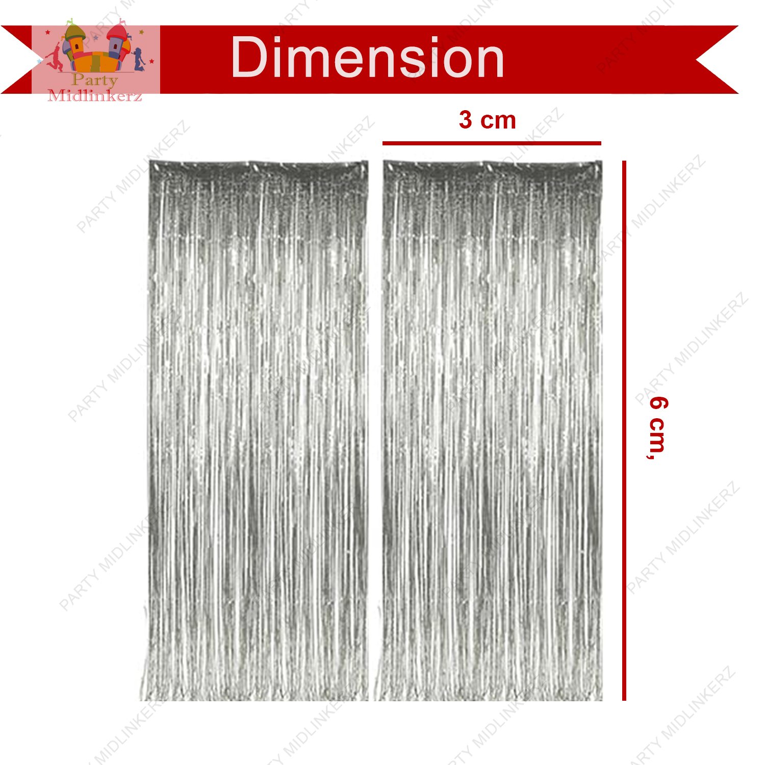 Midlinkerz Solid Happy Birthday Balloons Decoration Kit 66 Pcs, 1 set of Multicolor 13Pcs "Happy Birthday" alphabet foil balloons and 50Pcs Polka Dot Balloon Set with 2Pcs Silver Curtain and 1 Pc Ribbion for Birthday Theme Decorations Items Combo with Helium Letters Foil Balloon Banner, Latex Metallic Balloons Balloon (Multicolor, Pack of 66) (Set of 46) - Image 4