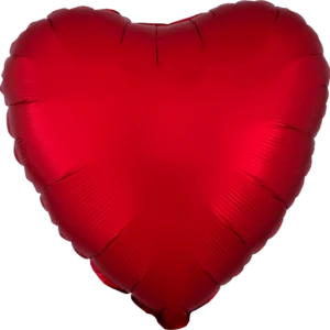 Heart Shape Foil Balloon - Red