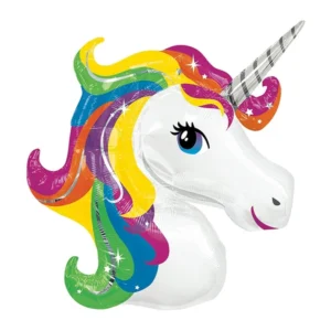 Midlinkerz Unicorn Theme Foil Balloon (pack of 1)