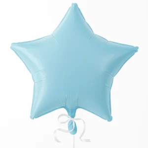 Pastel Blue Star Foil Balloon