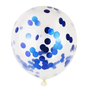 Midlinkerz Blue Confetti Balloon ( pack of 10 )