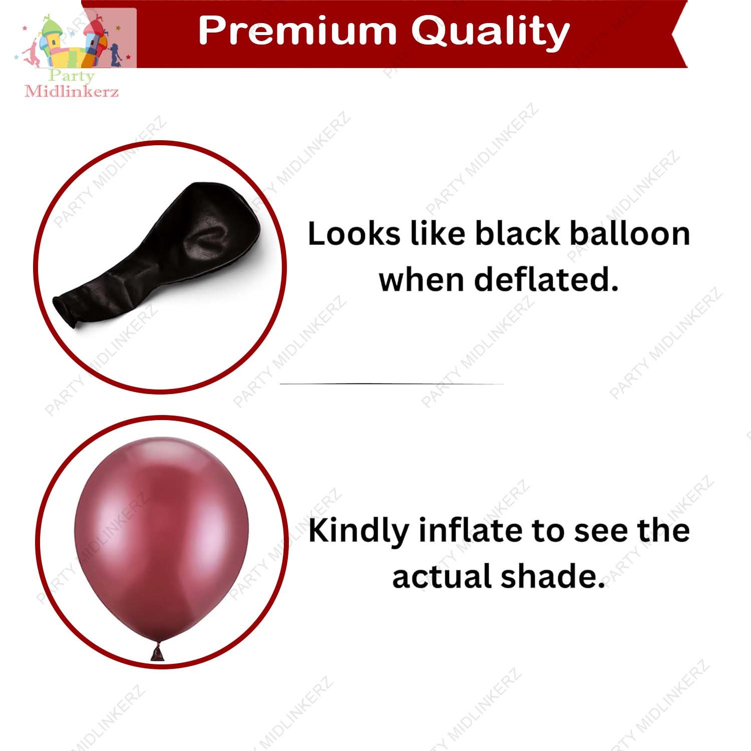 Midlinkerz Pink Bride To Be Decoration Set Combo Kit For Girls With Banner & Helium Pastel Balloons/ Backdrop/ Bridal Shower Decorations - Image 4