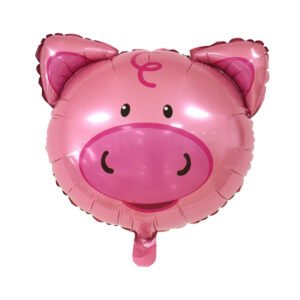 Party Midlinkerz Decor Pig Face Foil Balloon