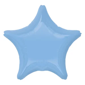 Baby Blue Star Foil Balloon