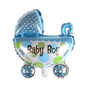 Baby Boy Pram Foil Balloon
