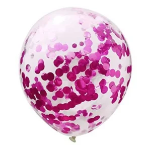 Midlinkerz Pink Confetti Balloon ( pack of 10 )