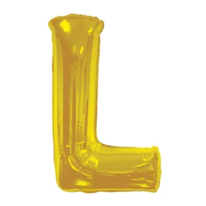 Party Midlinkerz Gold L Letter Balloon