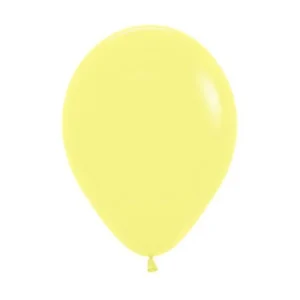 Midlinkerz Pastel Yellow Balloons 50 Pcs