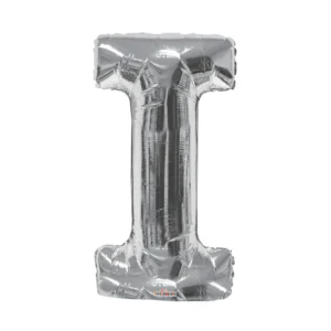 Party Midlinkerz Silver I Letter Balloon