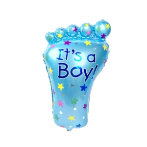 Its a boy Foot Foil Balloons