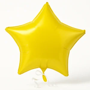 Shining Yellow Star Foil Balloon