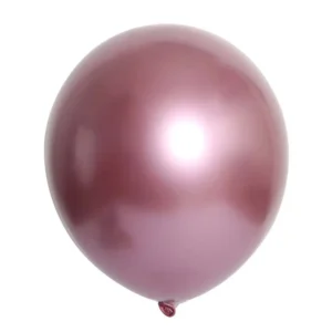 Midlinkerz Burgundy Chrome Balloon 50 Pcs