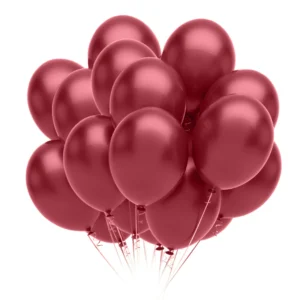 Burgundy Latex Balloons