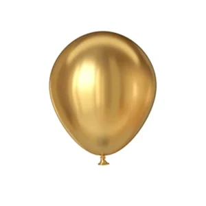 Midlinkerz Golden Metalic Balloon 50 Pcs