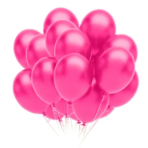 Hot Pink Latex Balloons