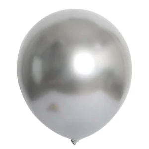 Midlinkerz Silver Chrome Balloon 50 Pcs