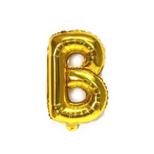 Party Midlinkerz Gold B Letter Balloon