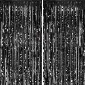Black Foil Curtain