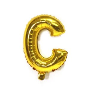 Party Midlinkerz Gold C Letter Balloon