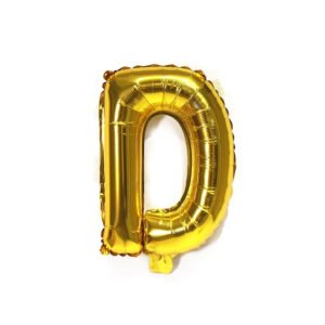 Party Midlinkerz Gold D Letter Balloon