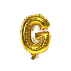 Party Midlinkerz Gold G Letter Balloon