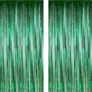 Green Foil Curtain