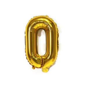 Party Midlinkerz Gold O Letter Balloon