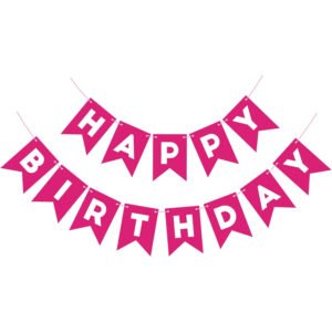 Happy Birthday Banner Decoration for Bday