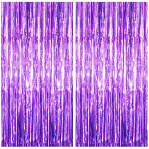 Purple Foil Curtain