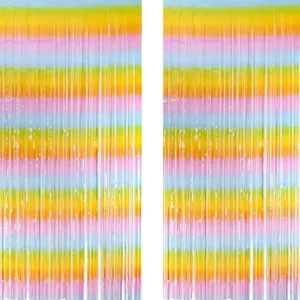 Rainbow Foil Curtain