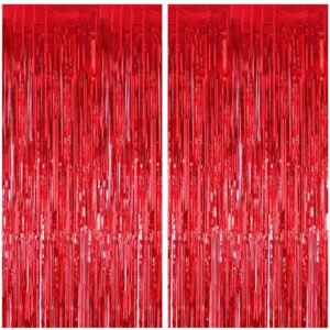 Red Foil Curtain