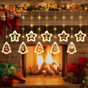 Party Midlinkerz Christmas Window Lights